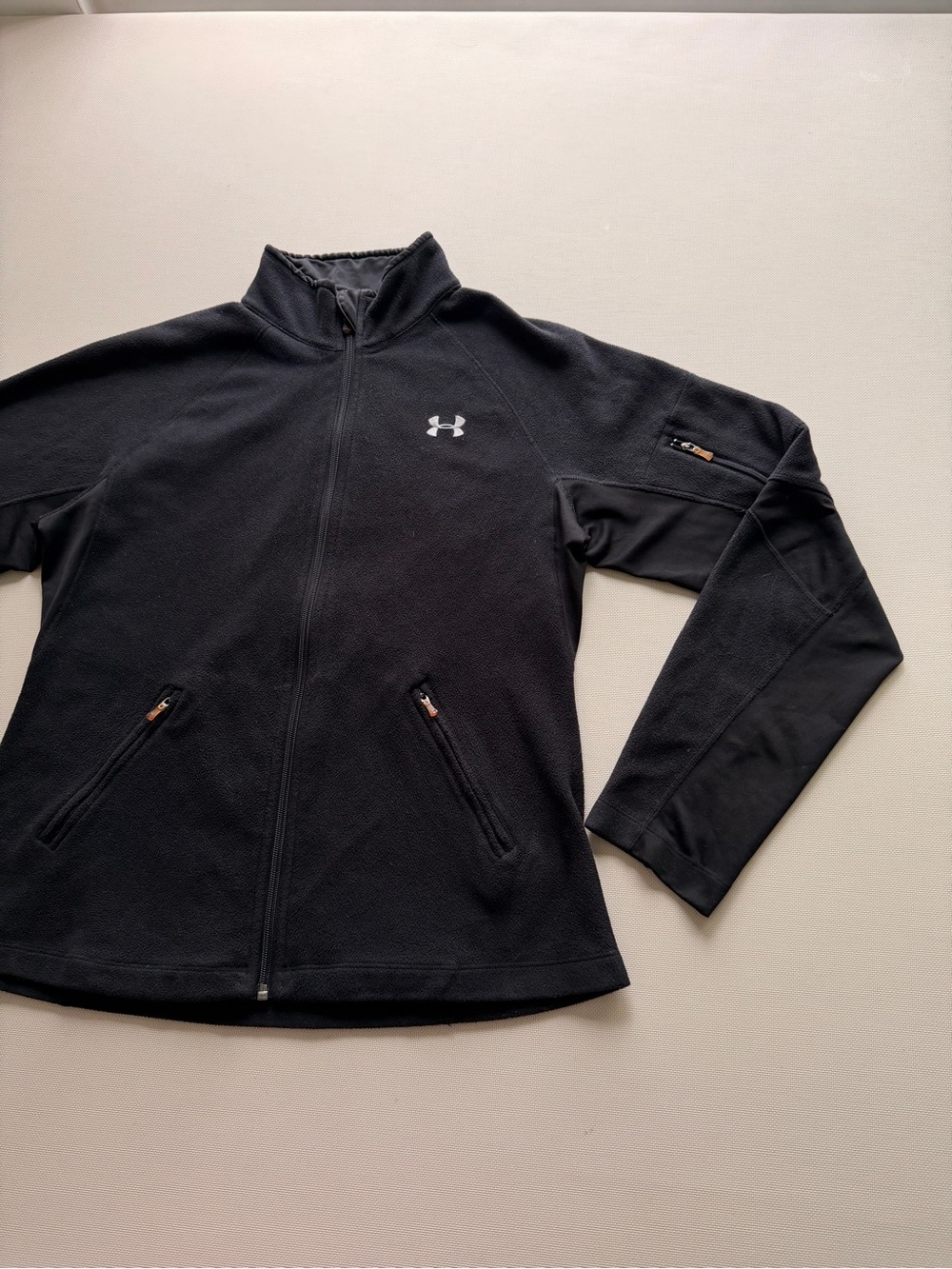 Under Armour Black Women's Full-Zip Fleece Jacket